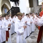 Wręczenie krzyży ceremoniarza