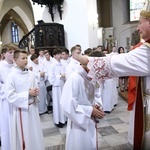 Wręczenie krzyży ceremoniarza