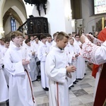 Wręczenie krzyży ceremoniarza