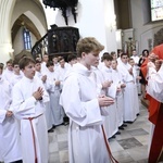 Wręczenie krzyży ceremoniarza