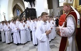 Wręczenie krzyży ceremoniarza