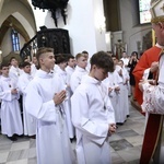 Wręczenie krzyży ceremoniarza