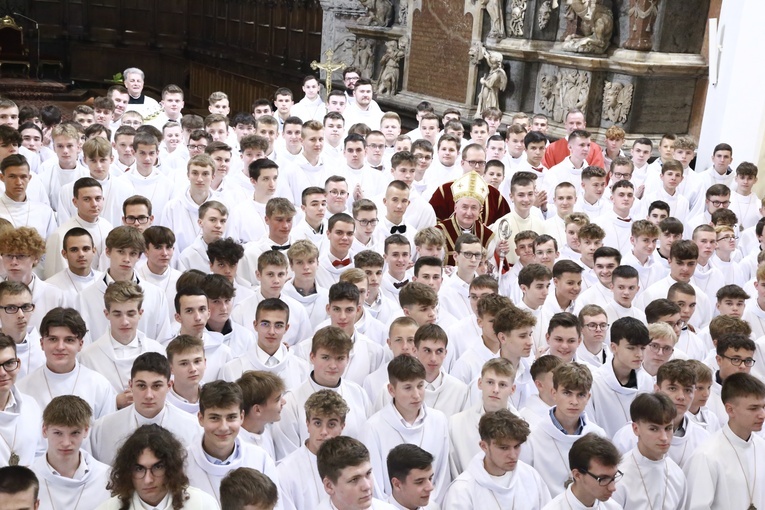 Błogosławieństwo ceremoniarzy