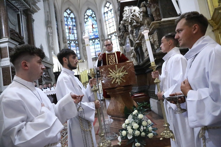 Błogosławieństwo ceremoniarzy
