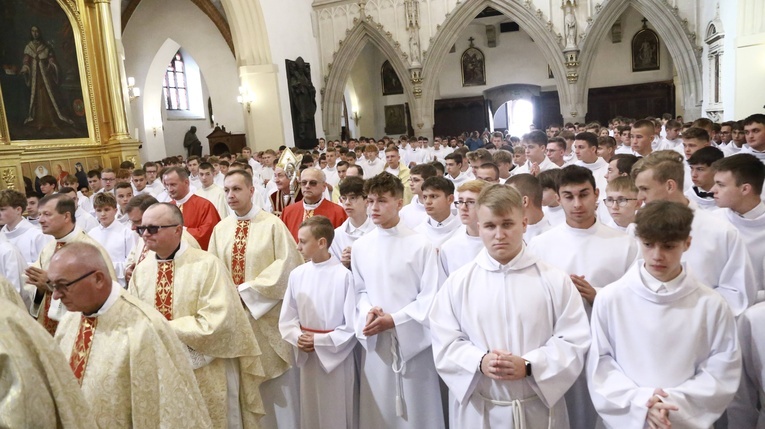 Błogosławieństwo ceremoniarzy