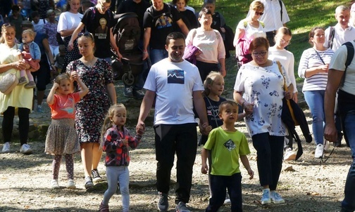 Rodziny z wielu rejonów diecezji wzięły udział w pielgrzymce do Kalwarii Zebrzydowskiej.