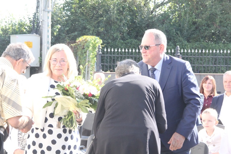 Pilzno. Odsłonięcie tablicy bł. Józefa Ulmy