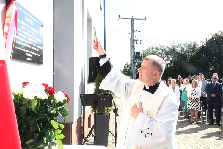 Pilzno. Odsłonięcie tablicy bł. Józefa Ulmy