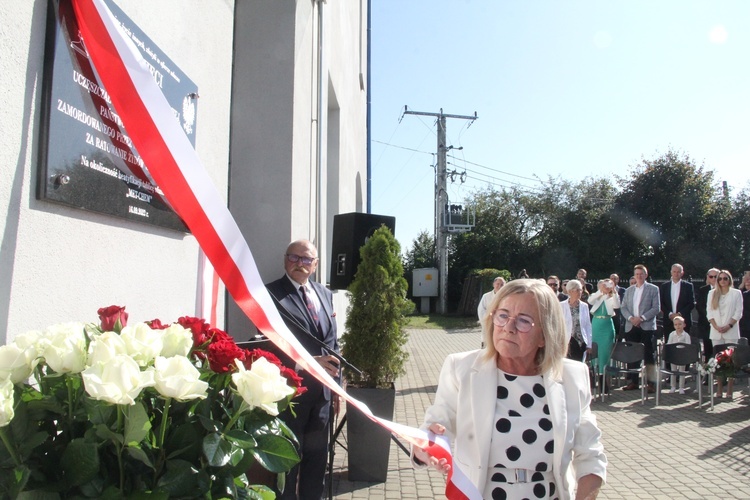 Pilzno. Odsłonięcie tablicy bł. Józefa Ulmy