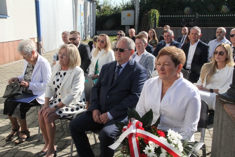 Pilzno. Odsłonięcie tablicy bł. Józefa Ulmy