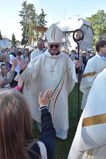 Przasnysz-Rostkowo. Pielgrzymka dzieci