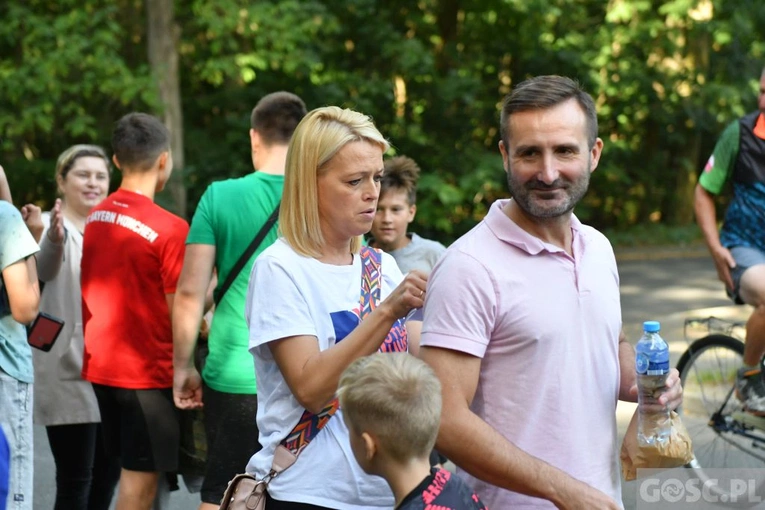 Bieg Staśka z zielonogórskim Katolikiem