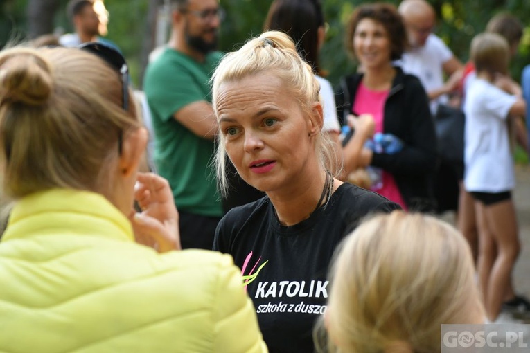 Bieg Staśka z zielonogórskim Katolikiem