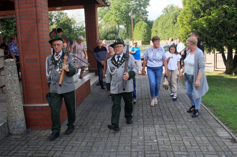 Odsłonięcie tablicy upamiętniającej odsiecz wiedeńską w Rozumicach