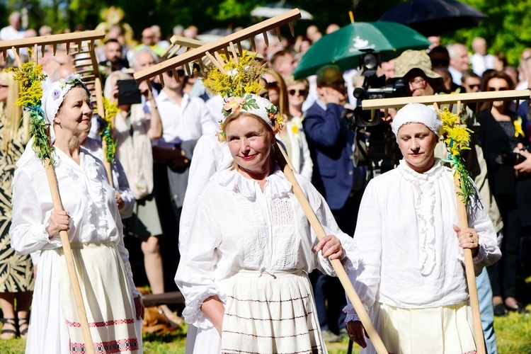 Olsztynek. Dożynki województwa warmińsko-mazurskiego