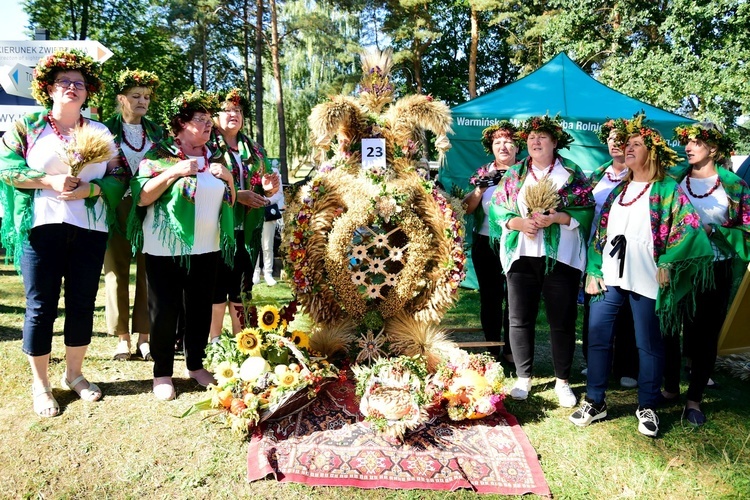 Olsztynek. Dożynki województwa warmińsko-mazurskiego