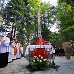 Msza św. i poświęcenie krzyża na Postawnem