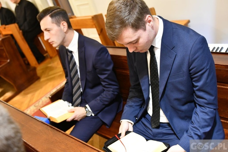 Biskup spotkał się z nowymi klerykami