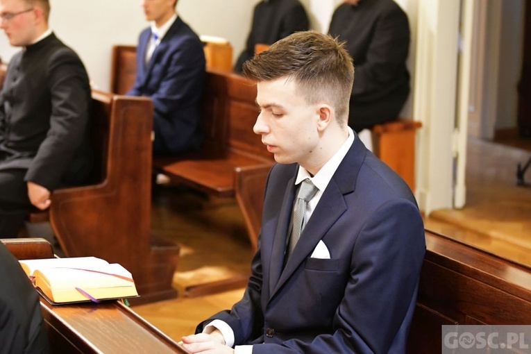 Biskup spotkał się z nowymi klerykami