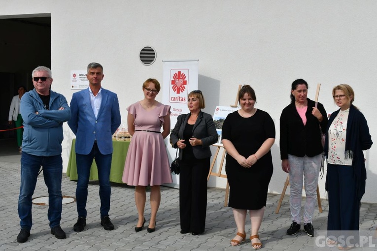 Zielona Góra. Uroczyste otwarcie Magazynu Pomocy Żywnościowej Caritas