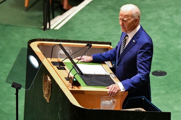 Prezydent Biden: Jeśli pozwolimy na rozbiór Ukrainy, niepodległość każdego kraju będzie zagrożona