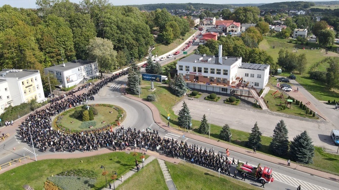 Ostatnia droga żukowskich strażaków