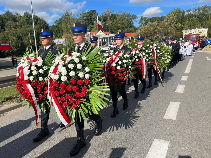 Ostatnia droga żukowskich strażaków