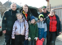 Uchodźcy z Ukrainy od pierwszych dni wojny mogą liczyć na pomoc Caritas.