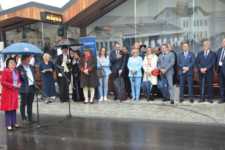 Otwarcie centrum komunikacyjnego w Zakopanem 