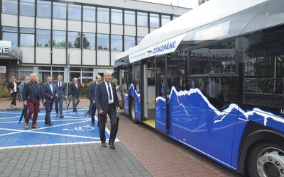 Otwarcie centrum komunikacyjnego w Zakopanem 