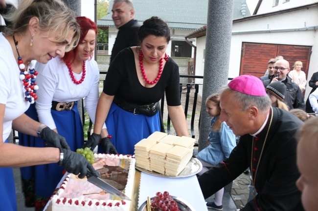 Nowy dom parafialny w Małęczynie