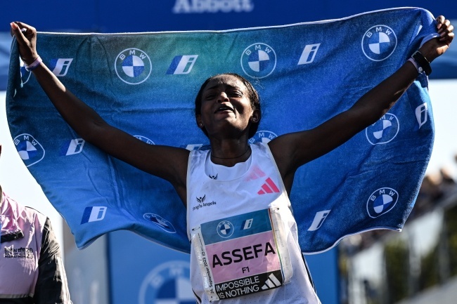Maraton w Berlinie - rekord świata Etiopki Assefy