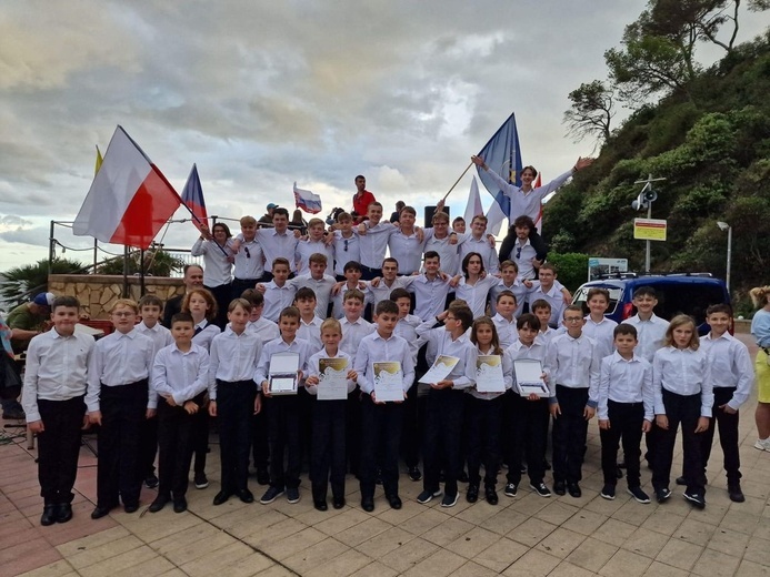 Pueri Cantores Tarnovienses w Barcelonie