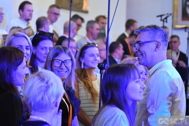 Ostatnie próby przed koncertem uwielbienia w Zielonej Górze