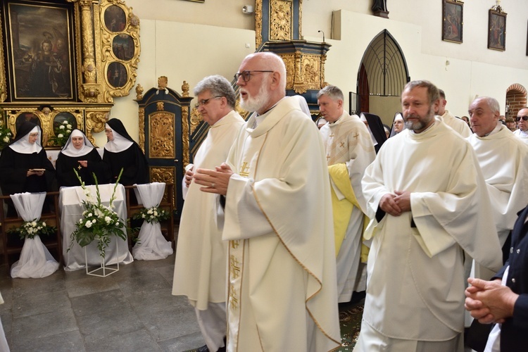 Benedykacja ksieni w Żarnowcu