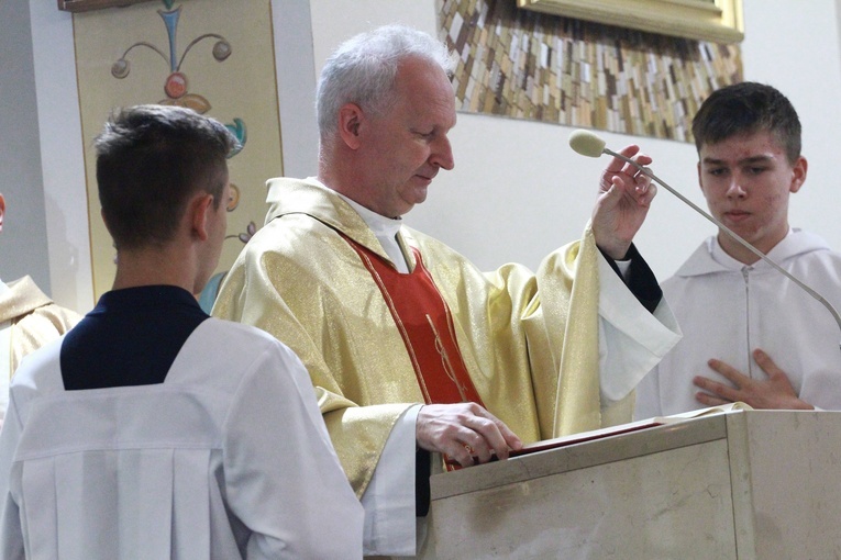 Ogłoszenie nowej parafii Breń