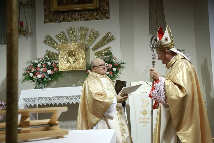 Ogłoszenie nowej parafii Breń