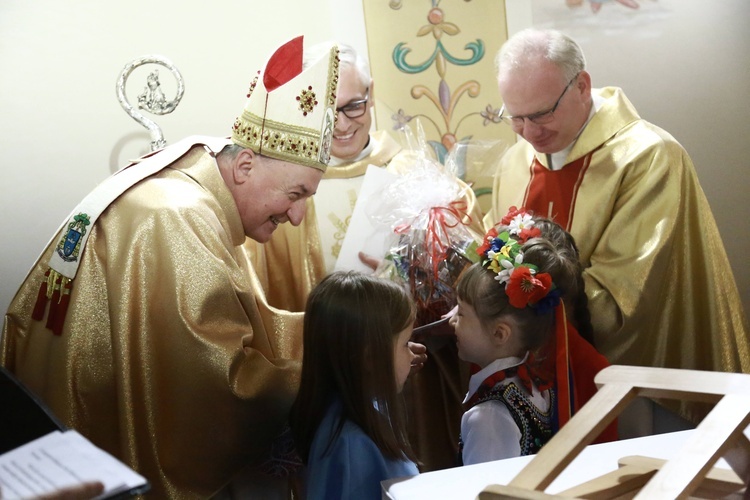 Ogłoszenie nowej parafii Breń