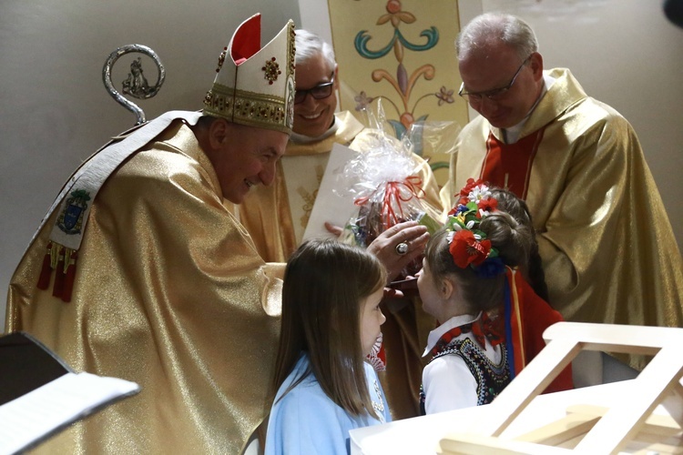 Ogłoszenie nowej parafii Breń