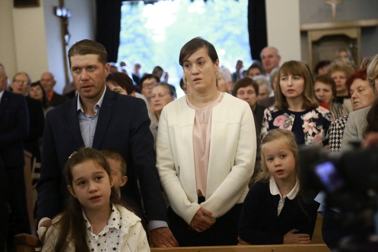 Ogłoszenie nowej parafii Breń