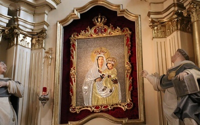 Obraz Matki Bożej Wysokolskiej.