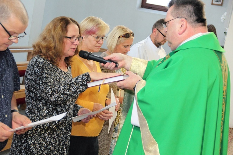 Zaprzysiężenie rady duszpasterskiej w Kretominie