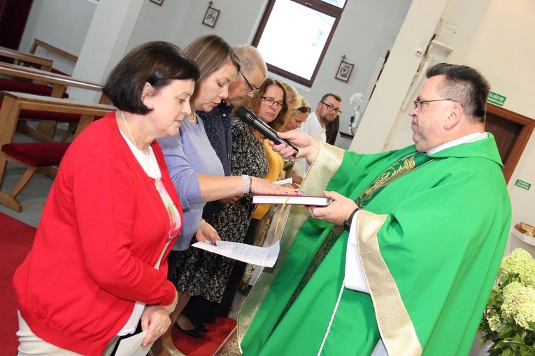 Zaprzysiężenie rady duszpasterskiej w Kretominie