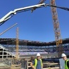 Zabrze. Kamień węgielny pod czwartą trybuną stadionu Górnika