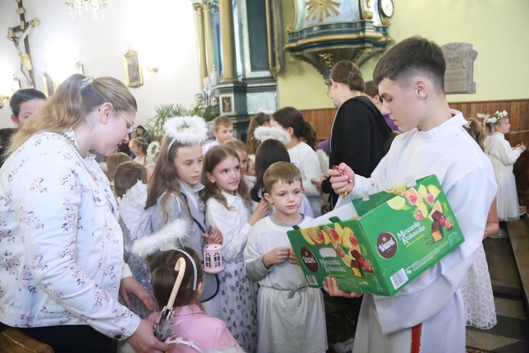 Anielskie nabożeństwo w Zagórzanach