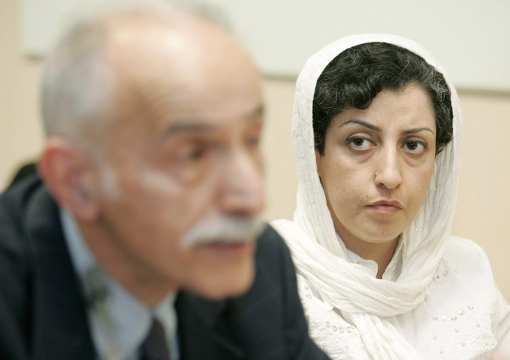 Iranka Narges Mohammadi, więziona obrończyni praw kobiet, laureatką Pokojowej Nagrody Nobla