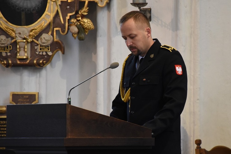 Poświęcenie sztandaru Komendy Miejskiej Państwowej Straży Pożarnej w Gdańsku