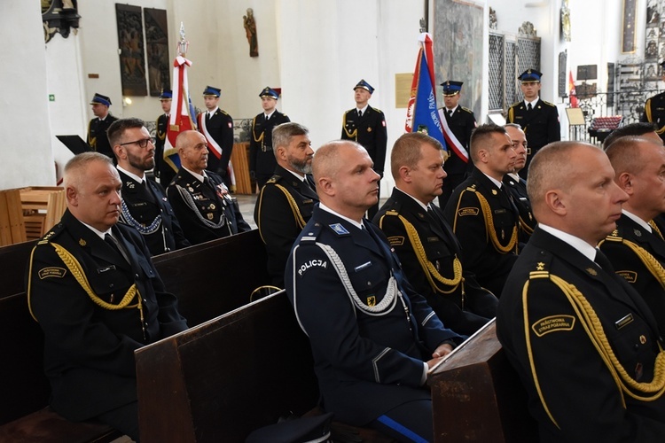 Poświęcenie sztandaru Komendy Miejskiej Państwowej Straży Pożarnej w Gdańsku