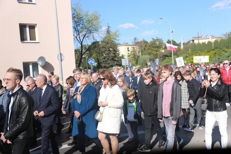 Różaniec dla życia w Mielcu