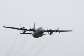 Dwa samoloty Hercules wystartowały z Polski i są już w drodze do Izraela
